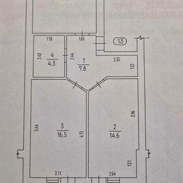 Продам 2-х кімнатну квартиру