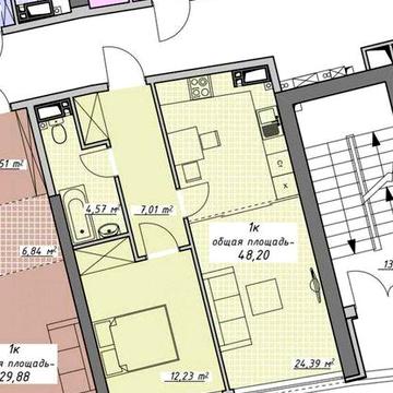 ‼️Квартира без ремонта‼️ЖК АТМОСФЕРА ИНВЕСТИЦИИ‼️МОРЕ Французский ЖК АТМОСФЕРА