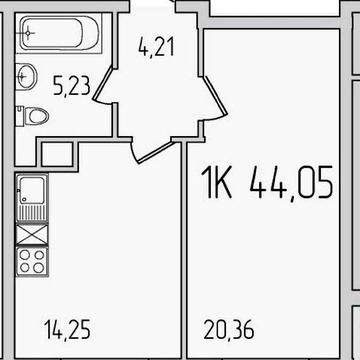 Продам 1к Кадорр Жемчужина Без комиссии Цена под ключ Однокомнатная