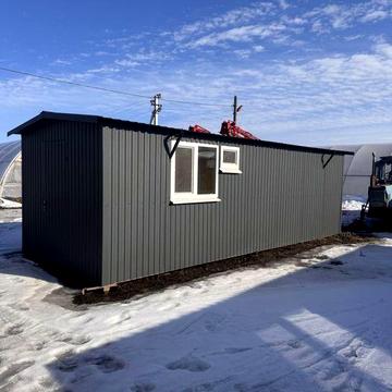 Модульний будинок 3×8 м (24 м²) з санвузлом та електрикою | Готовий