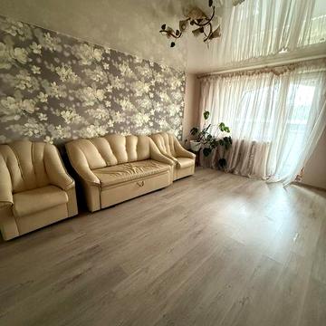 Сдается 3-комнатная квартира на левом берегу , 4 мкр