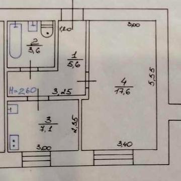 Продам 1 к кв пр.Аерокосмічний 19500