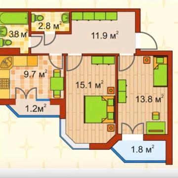 НАЙДЕШЕВША 2к квартира в Ірпені! БЕЗ КОМІСІЇ