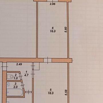 Продам 2х кімнатну квартиру в центрі без ремонту