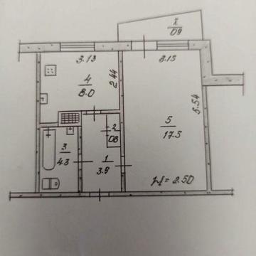 Квартира Українська 60. 1-но кімнатна чешка