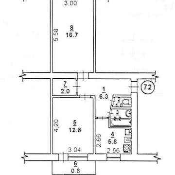 продаж двокімнатної квартири