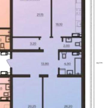 3-на квартира від забудовника у розстрочку ЖК Острови