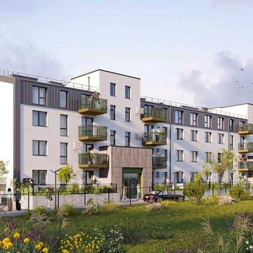 Однокімнатна квартира з власною патіо-ділянкою на березі озера ЖК Свояк