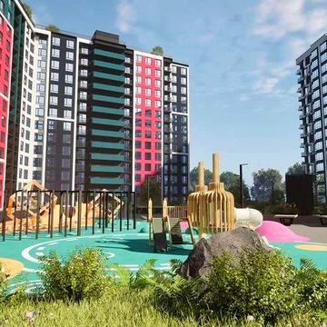 Двокімнатна квартира з відкритою лоджією 11м2 ЖК Skygarden