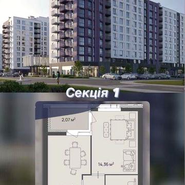 1-кімнатна квартира в сучасному ЖК «Пастерівський» ЖК Пастерівський