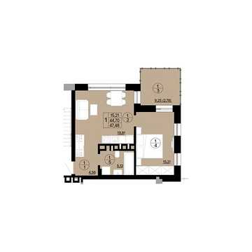 Продаж 1к Квартира Кримська вулиця ЖК AURA