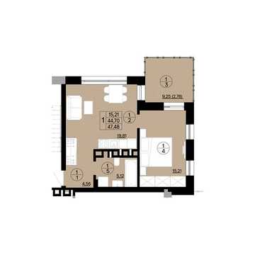 Продаж 1к Квартира Кримська вулиця ЖК AURA