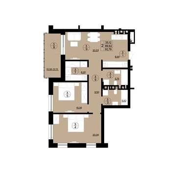 Продаж 2к Квартира Кримська вулиця ЖК AURA