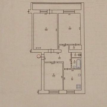 Продаеться 3 кім квартира . Центр