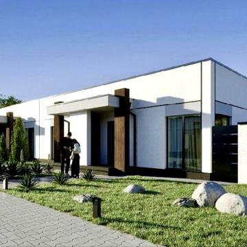 Кутовий котедж з ділянкою, продаж від забудовника. 14кВт світла