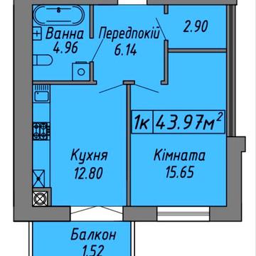 ‼️ЖК Скандинавія, Продаж 1-км кв, 1-ша черга ЖК Скандинавія