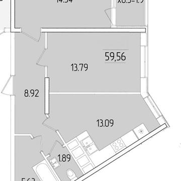 Продаж 2к Квартира Краснова вулиця ЖК Kadorr City