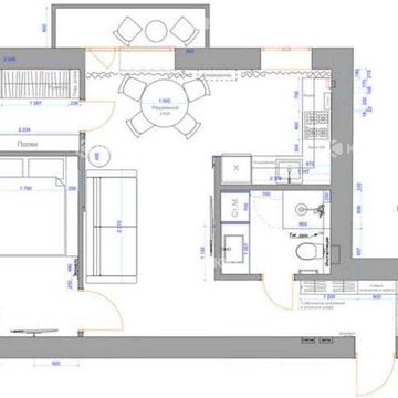 2к. 44м2 Шишківка (Шишковка, 1-й Лесопарковый пер. 5) 131717