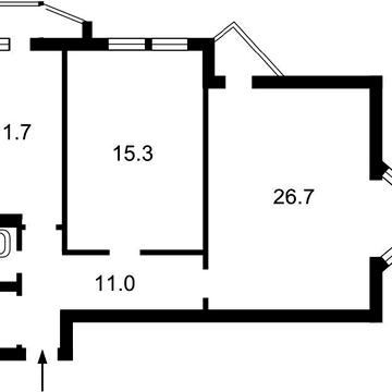 Квартира  від власника м.Лівобережна 3хв