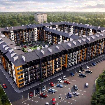 Продаж 2 кім. квартира 76.87 м2, ЖК Дружній Двір, с. Солонка ЖК Дружній Двір