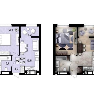 Продам 1к квартиру ЖК Lavanda Park