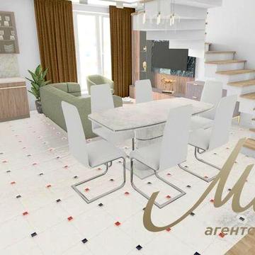 Продаж пентхауса 155м² у ЖК Sister. 2 поверхи, 5 кімнат, остання така