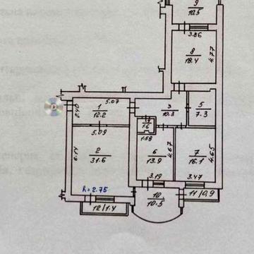 Продаж просторої 3 кімнатної квартири в ЖК "Рівєра" ЖК Рівʼєра