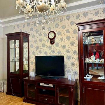 3-комнатная квартира у парка "Победы". 2 комнаты и кухня-гостиная ЖК Новый Климовский