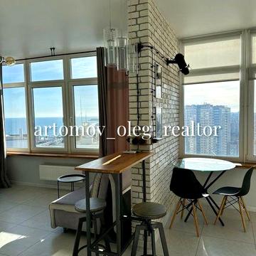 New‼️48 Жемчужина‼️Однушка Loft,46М‼️АРКАДИЯ/КАМАНИНА/Вид МОРЯ‼️ ЖК 26,36,42,8,9,19,27,32,43,45,48 Жемчужина/Кадорр/МОРЕ/Каманина/Фонтан/Аркадия/Генуэзская