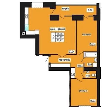 Продаж 2к Квартира Тролейбусна вулиця ЖК по ул. Лучаковского-Троллейбусная