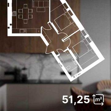 Продається простора двокімнатна квартира ЖК Біла сакура