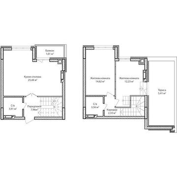 Продаж 2к Квартира Достоєвського вулиця ЖК Синергия Сити