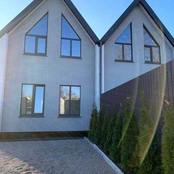 Сучасний танхаус 104 мк у Олександрівці( Чернігів) з  ділянкою 4 сотки