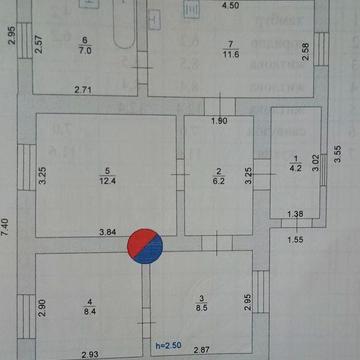 Обменяю частный  дом на две однокомнатные квартиры