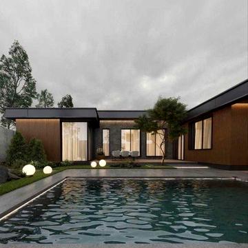 10 ст Большого Фонтана! Одноэтажный дом в стиле HAIG-TECH!