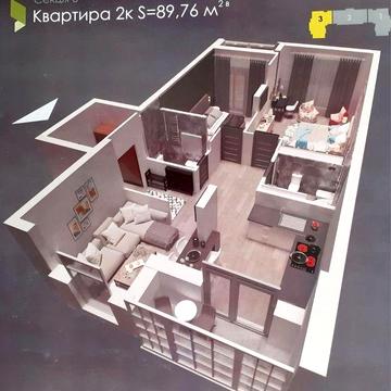 Продається 3 кімнатна квартира з готовим ремонтом ЖК Роял Парк