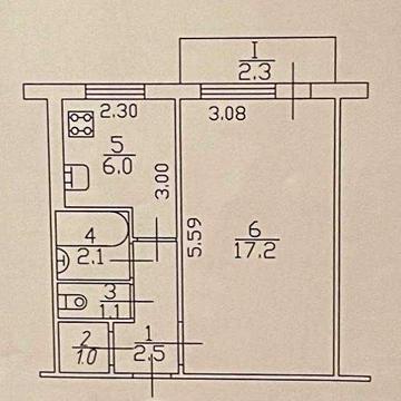 Продам 1 кімн кв р-н Лукьяненка,  «Нива».