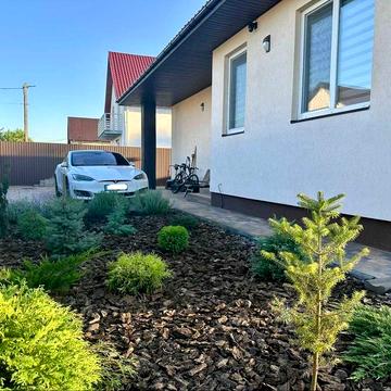 Актуально! Сучасний одноповерховий будинок, облаштований під ключ.