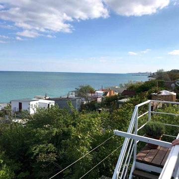 Каменный дом/дача, вид на море,терраса,411 батарея/ул.Набережная