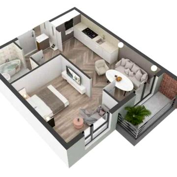 Двохкімнатна квартира у ЖК West Towers + підігрів підлоги у подарунок ЖК West Towers