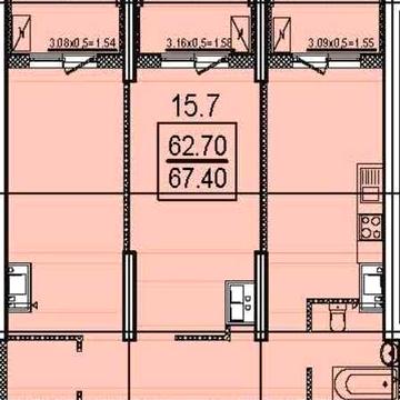 Продам 2-х комн квартиру в ЖК Посейдон на 16-й ст Фонтана/930$ за 1 м2 ЖК Посейдон