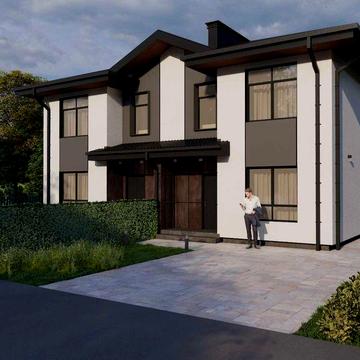 Дуплекс 125м2 в с.Щасливе