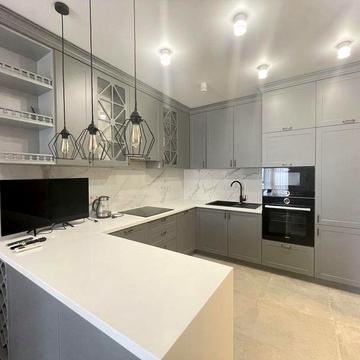 Видова квартира, 2 спальні + кухня-студія: 70м2 в ЖК «Сімейний Люкс»