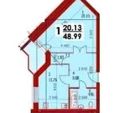 Продаж 1-кім квартири в Моршині, новобудова по вулиці 50-річчя УПА