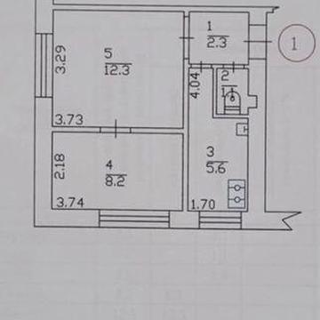 2 х кімнатна ( малогабаритна) Квартира. Район Раківка.