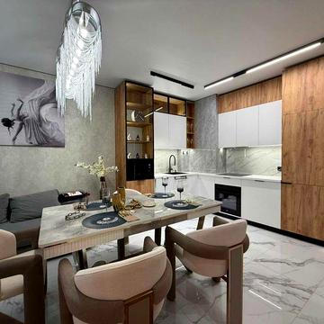 2 комнатная квартира 52 м2 Ремонт Аркадия Море ЖК Атмосфера