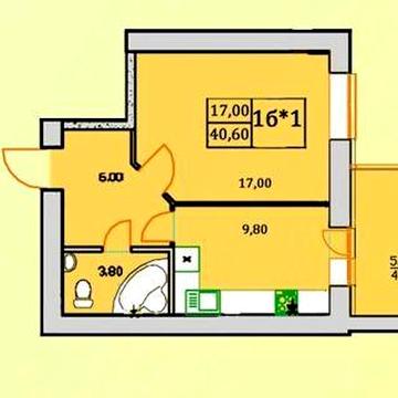 БЕЗ КОМІСІЇ 1к квартира на ГАЗУ Гарна Локація