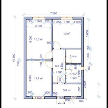 Дом новой постройки, в 3 км от Одессы