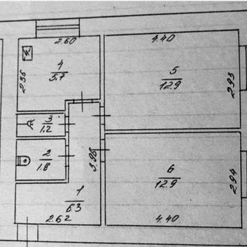 2  кімнатна квартира, 2-й поверх