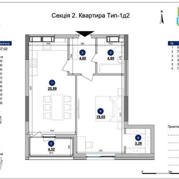 БЕЗ%! Продається 1к квартира 57м2 в ЖК ЖК Maxima Residence, Коновальця ЖК Maxima Residence